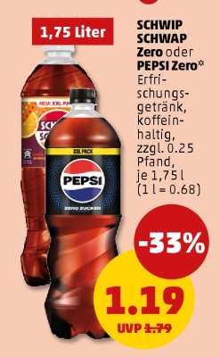 SCHWIP SCHWAP ZERO oder PEPSI ZERO