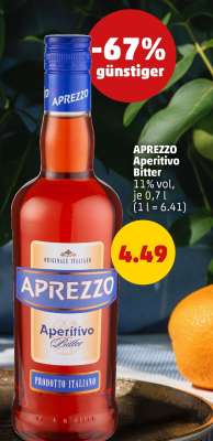 APREZZO Aperitivo Bitter