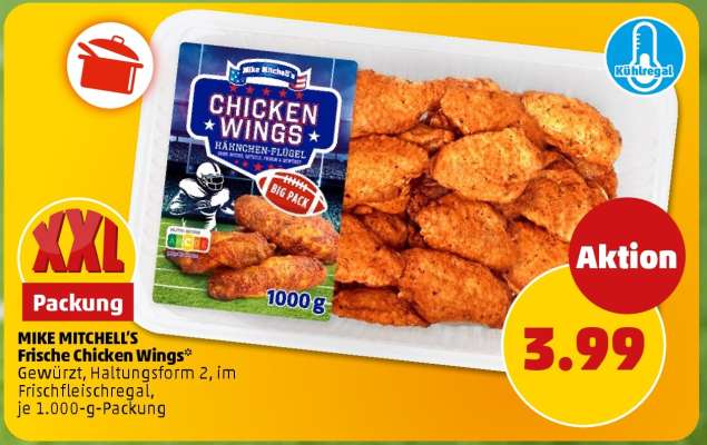 MIKE MITCHELL'S Frische Chicken Wings