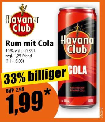 Rum mit Cola