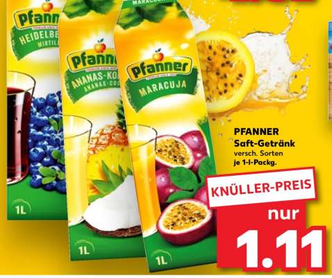 PFANNER Saft- Getränk