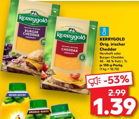 KERRYGOLD Orig. irischer Cheddar