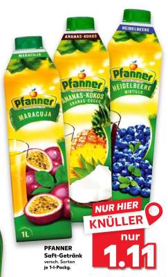 PFANNER Saft- Getränk