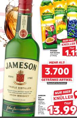 Jameson Irish Whiskey*