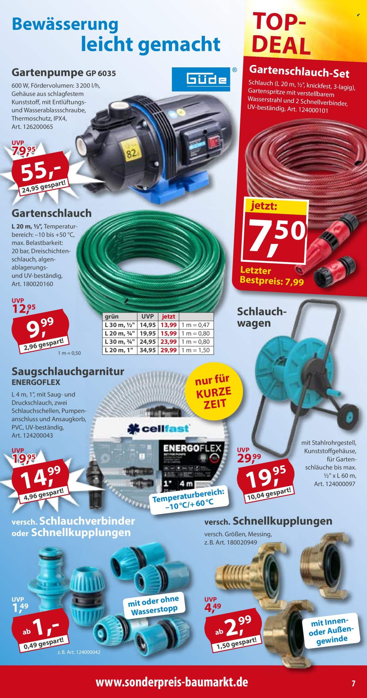 Leták Sonderpreis-Baumarkt - 6.6.2026 - 12.6.2026. Strana 7