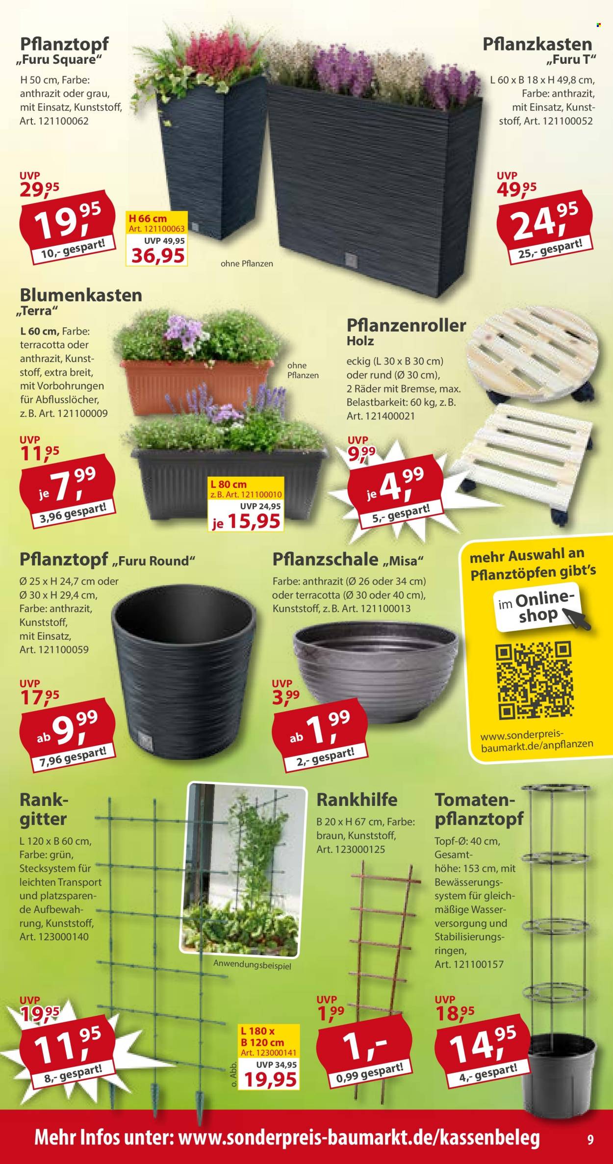 Leták Sonderpreis-Baumarkt - 6.6.2026 - 12.6.2026. Strana 9