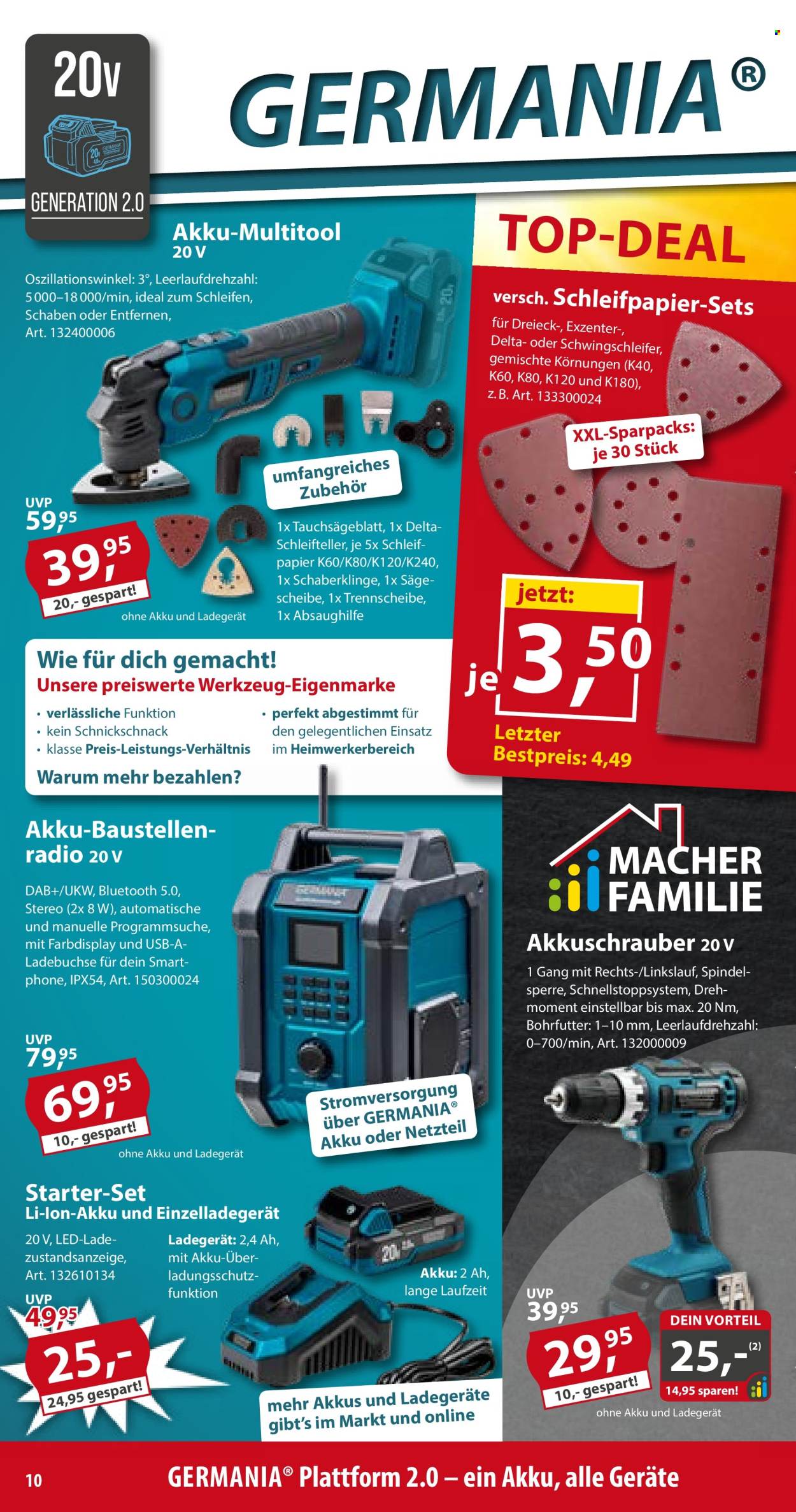 Leták Sonderpreis-Baumarkt - 6.6.2026 - 12.6.2026. Strana 10