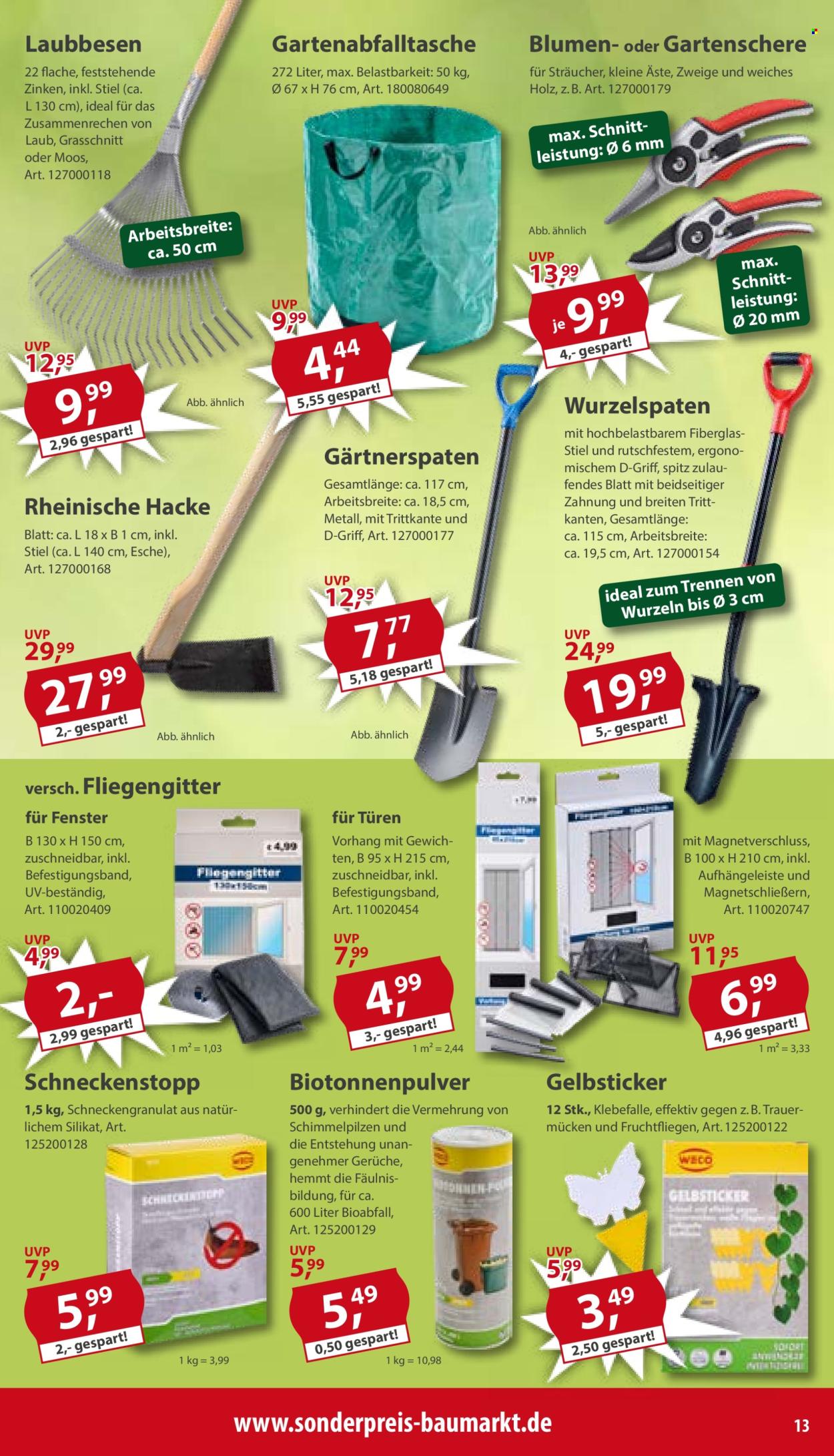 Leták Sonderpreis-Baumarkt - 6.6.2026 - 12.6.2026. Strana 13