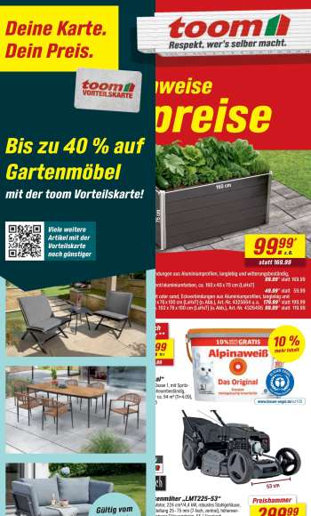 Prospekte toom Baumarkt - 30.05.2026 - 5.06.2026.