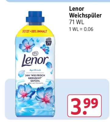 Lenor Weichspüler