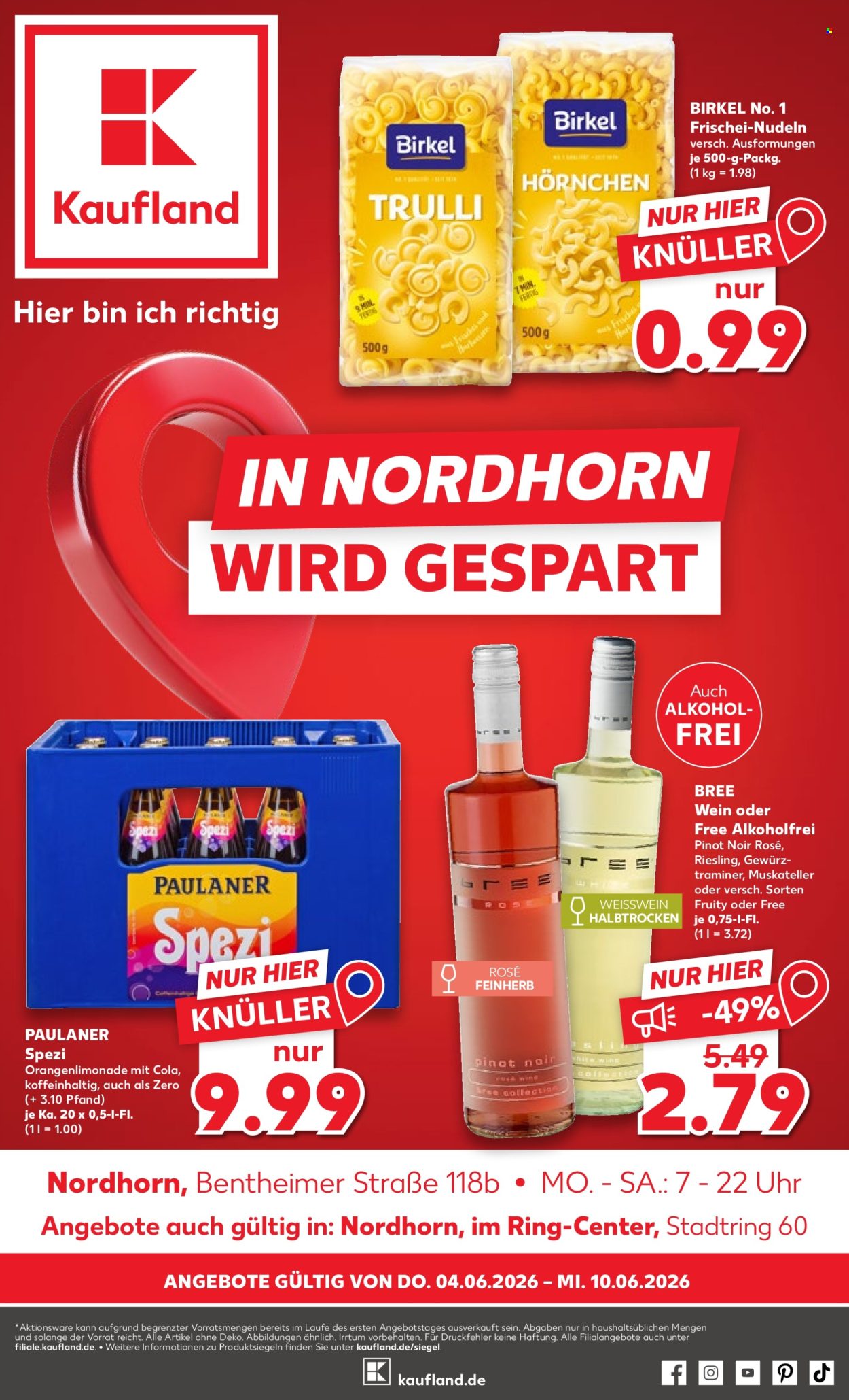 Kaufland Prospekte  - 4.06.2026 - 10.06.2026. Seite 1