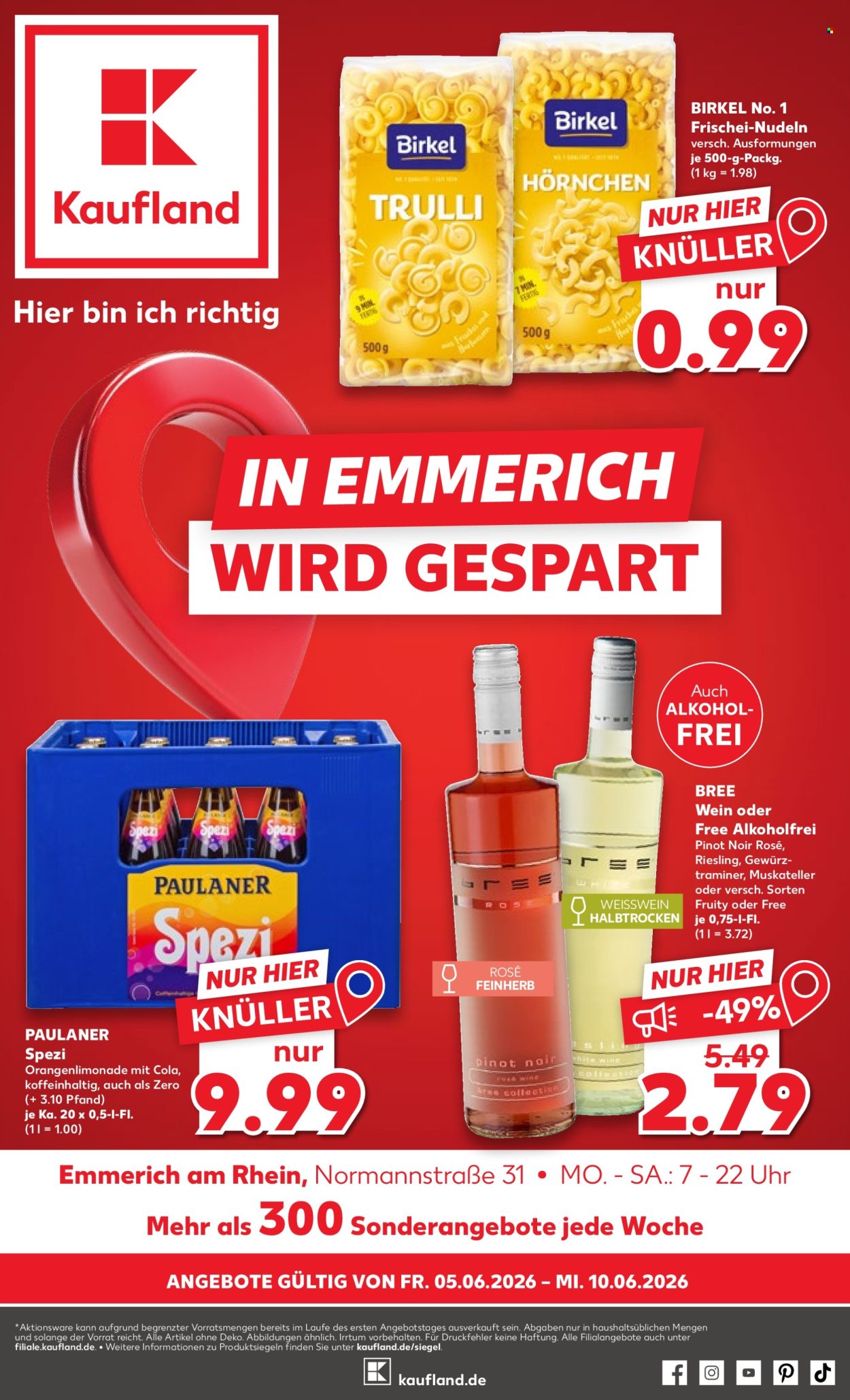 Kaufland Prospekte  - 4.06.2026 - 10.06.2026. Seite 1