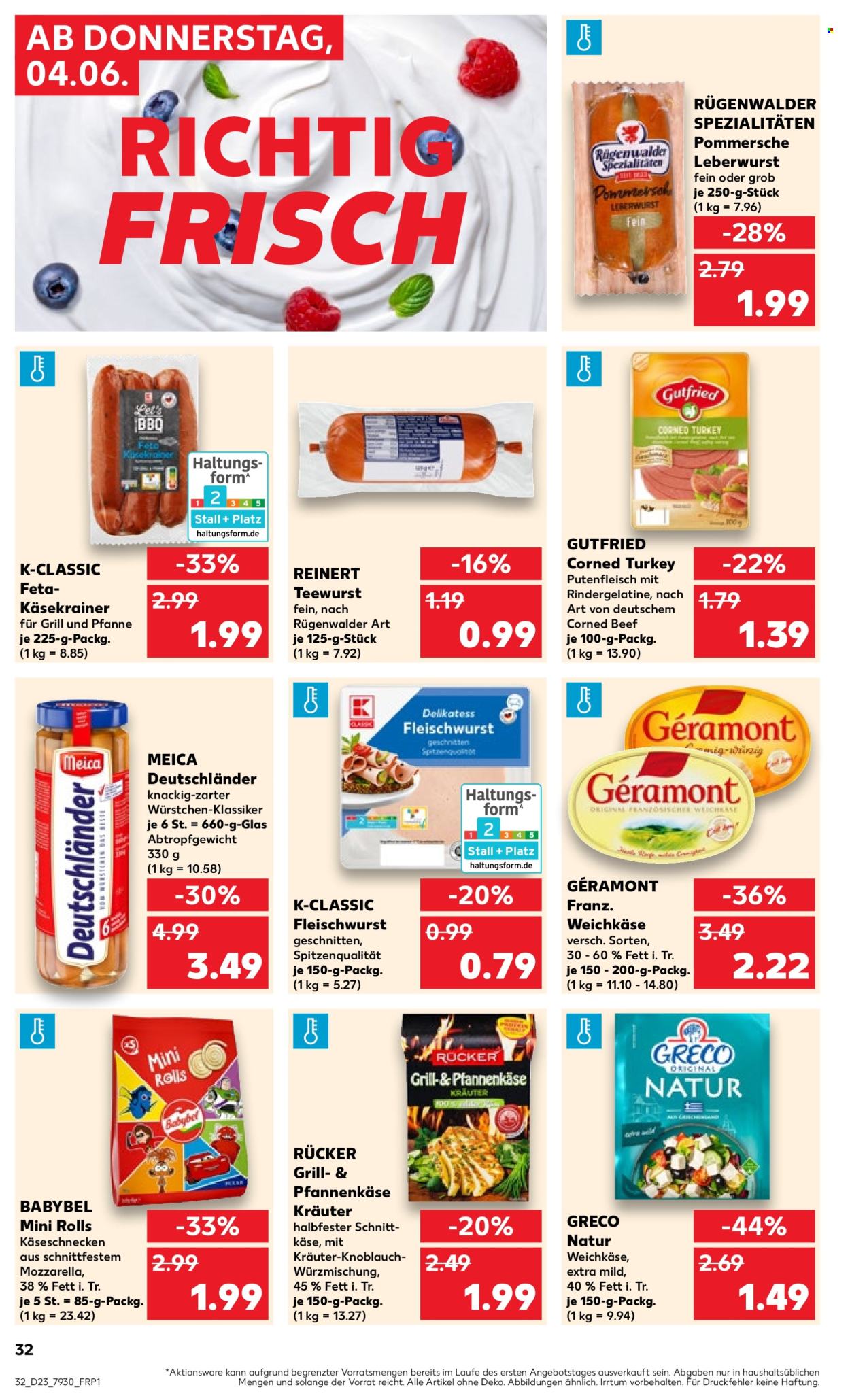 Kaufland Prospekte  - 4.06.2026 - 10.06.2026. Seite 32