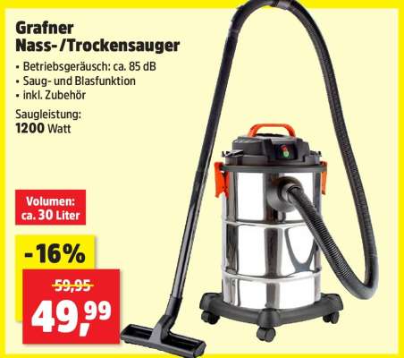 Grafner Nass-/Trockensauger
