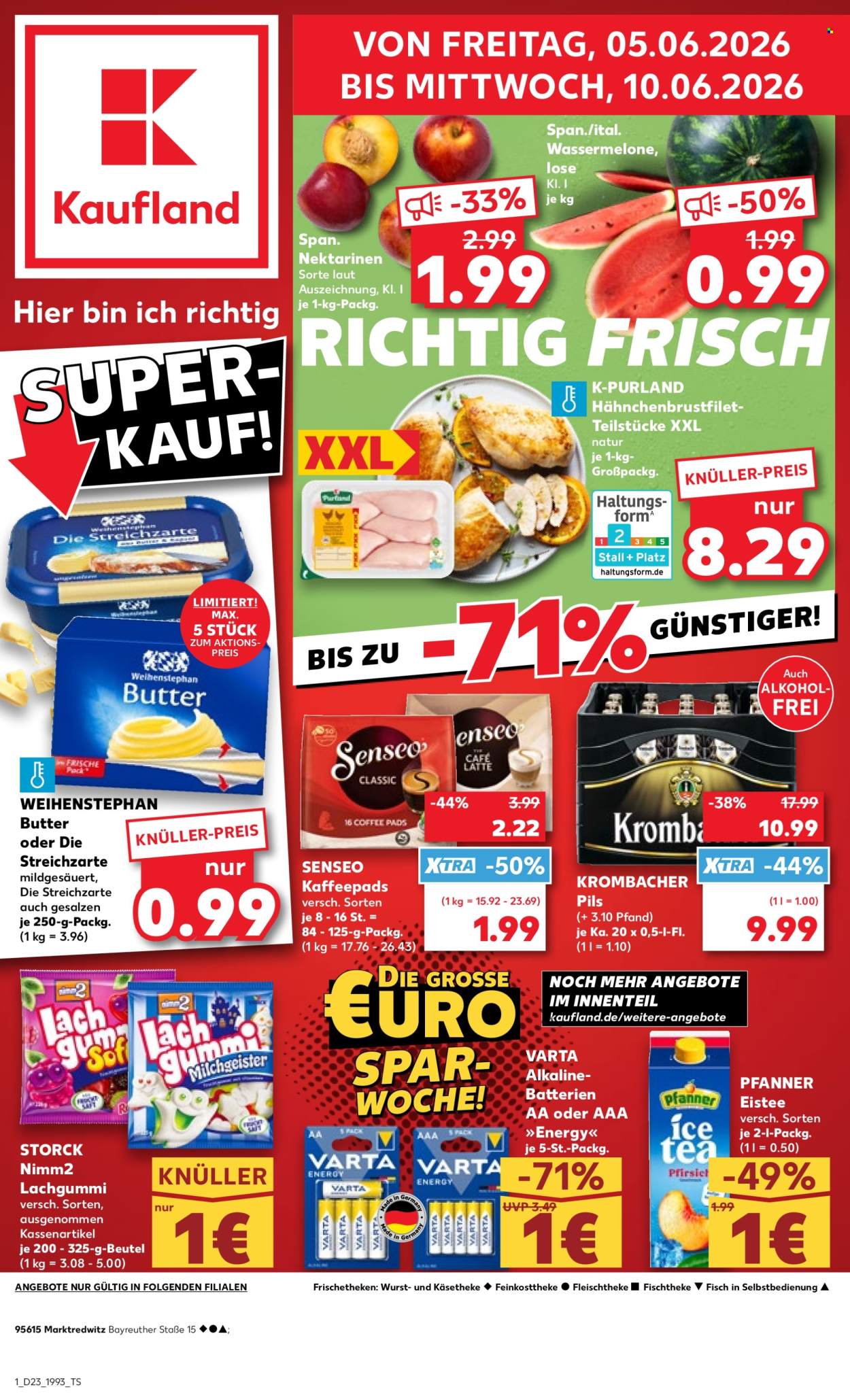 Kaufland Prospekte  - 4.06.2026 - 10.06.2026. Seite 1