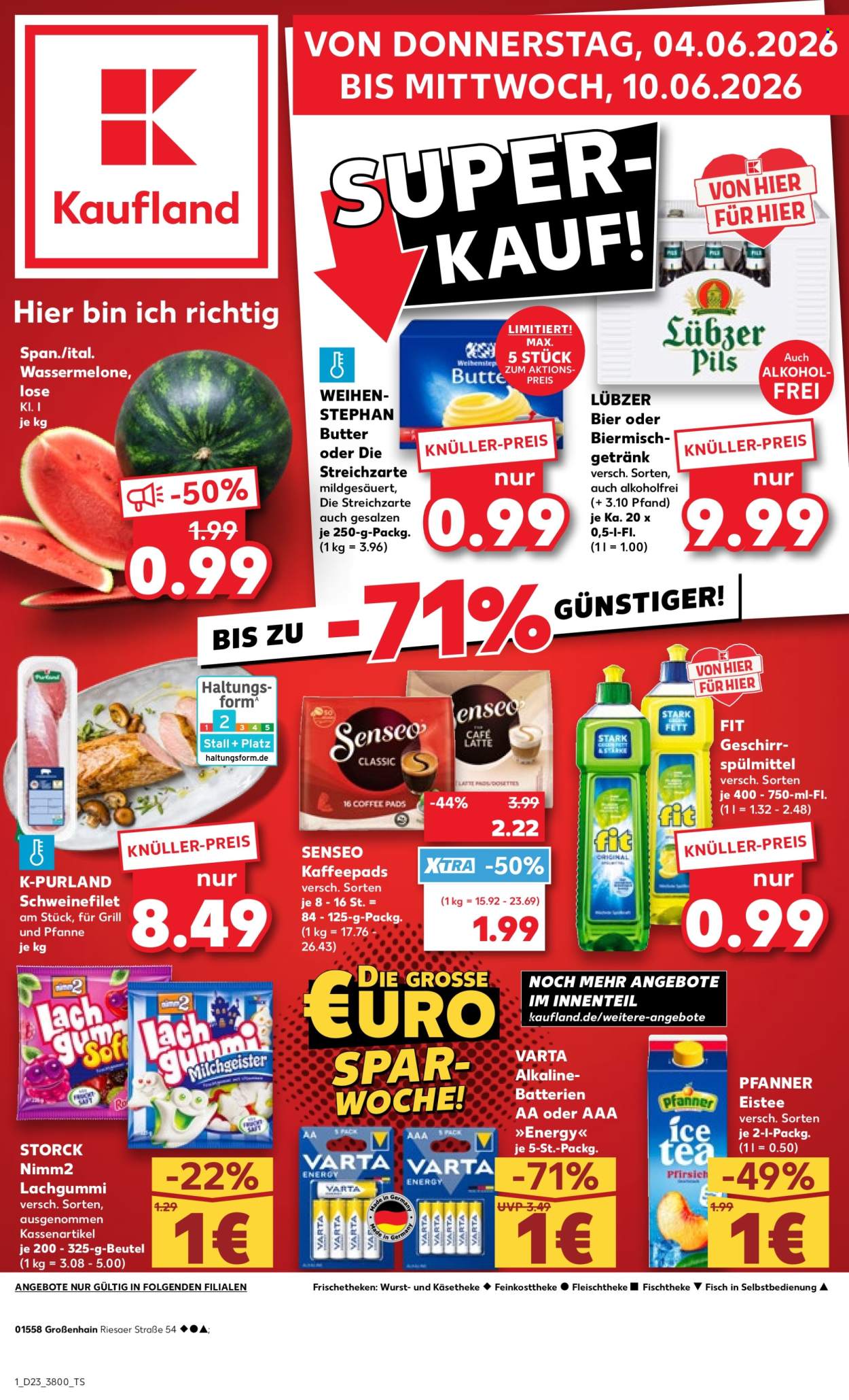 Kaufland Prospekte  - 4.06.2026 - 10.06.2026. Seite 1