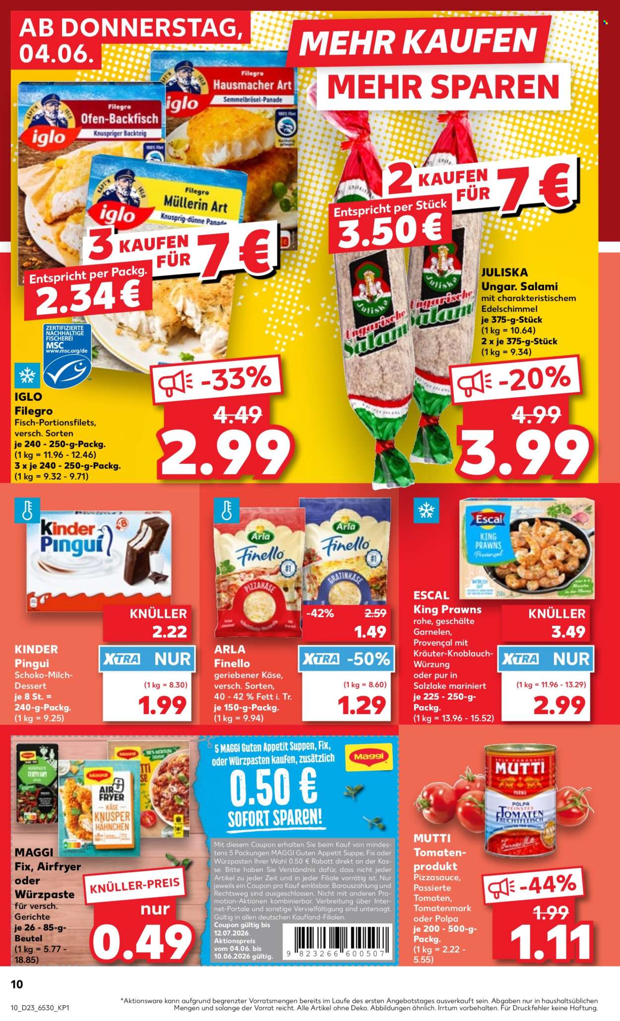 Kaufland Prospekte  - 4.06.2026 - 10.06.2026. Seite 10