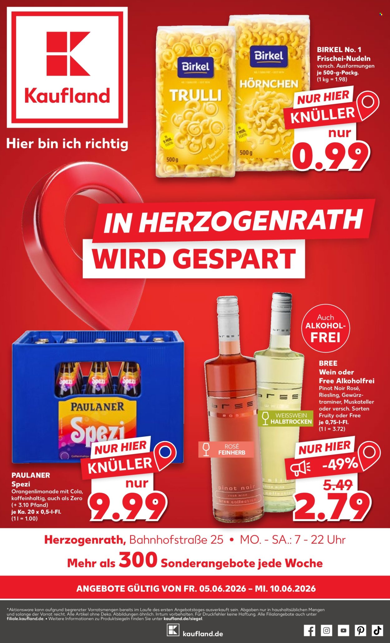 Kaufland Prospekte  - 4.06.2026 - 10.06.2026. Seite 1
