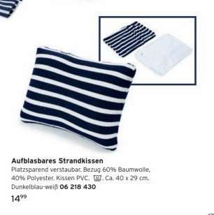 Aufblasbares Strandkissen*