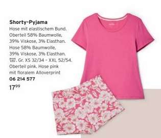 Shorty-Pyjama