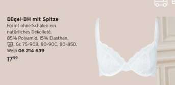 Bügel-BH mit Spitze