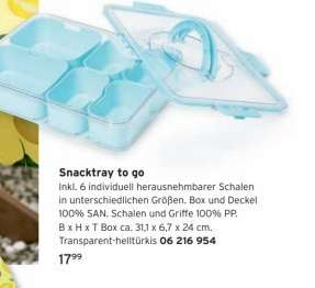 Snacktray to go