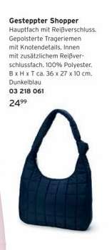 Gesteppter Shopper
