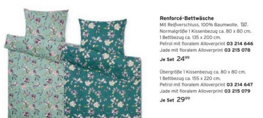 Renforcé-Bettwäsche
