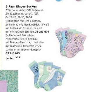 5 Paar Kinder-Socken