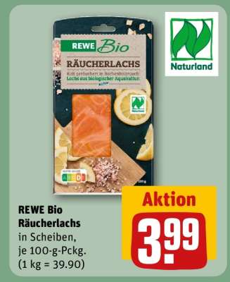 REWE Bio Räucherlachs