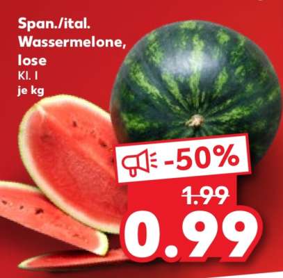 Span./ital. Wassermelone, lose