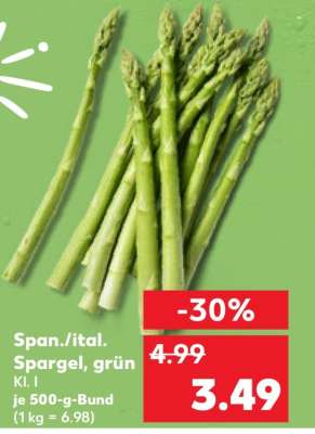 Span./ital. Spargel grün