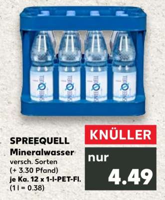 Spreequell Mineralwasser
