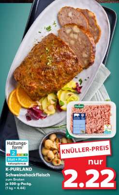 K-PURLAND Schweinehackfleisch