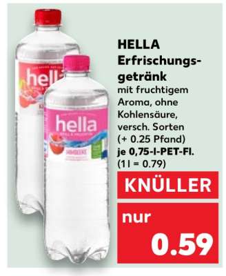 HELLA Erfrischungsgetränk
