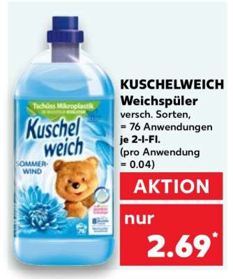 KUSCHELWEICH Weichspüler