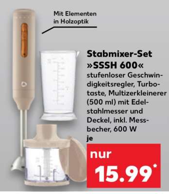 Stabmixer-Set »SSSH 600«