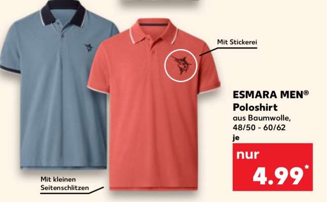 ESMARA MEN® Poloshirt