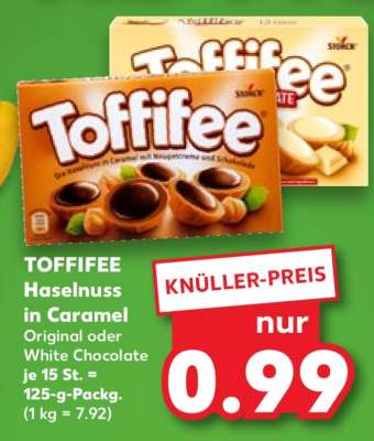 TOFFIFEE Haselnuss in Caramel