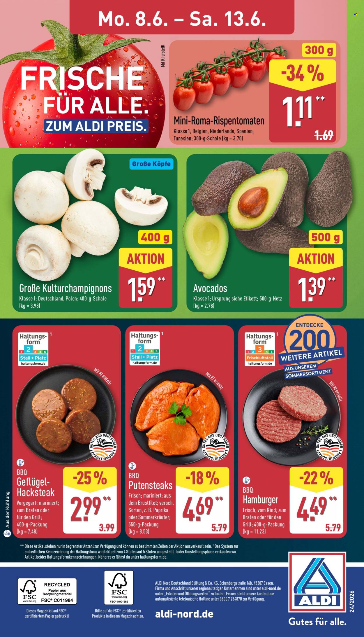Leták ALDI Nord - 8.6.2026 - 13.6.2026. Strana 4