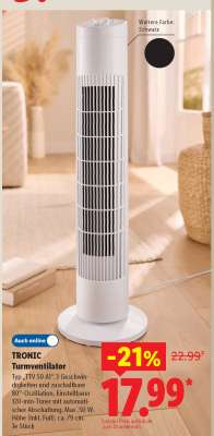TRONIC Turmventilator