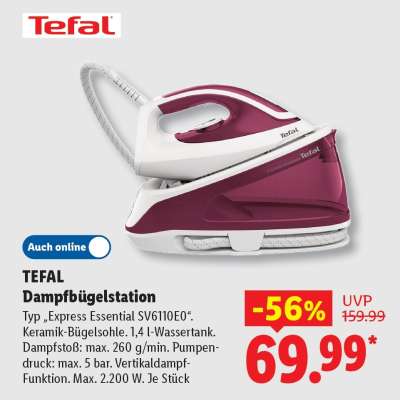 TEFAL Dampfbügelstation