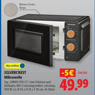 Silvercrest Mikrowelle
