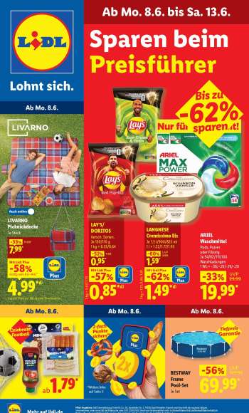 Prospekte Lidl - 8.06.2026 - 13.06.2026.