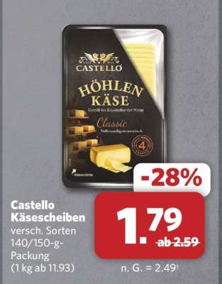 Castello Käsescheiben
