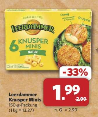 Leerdammer Knusper Minis