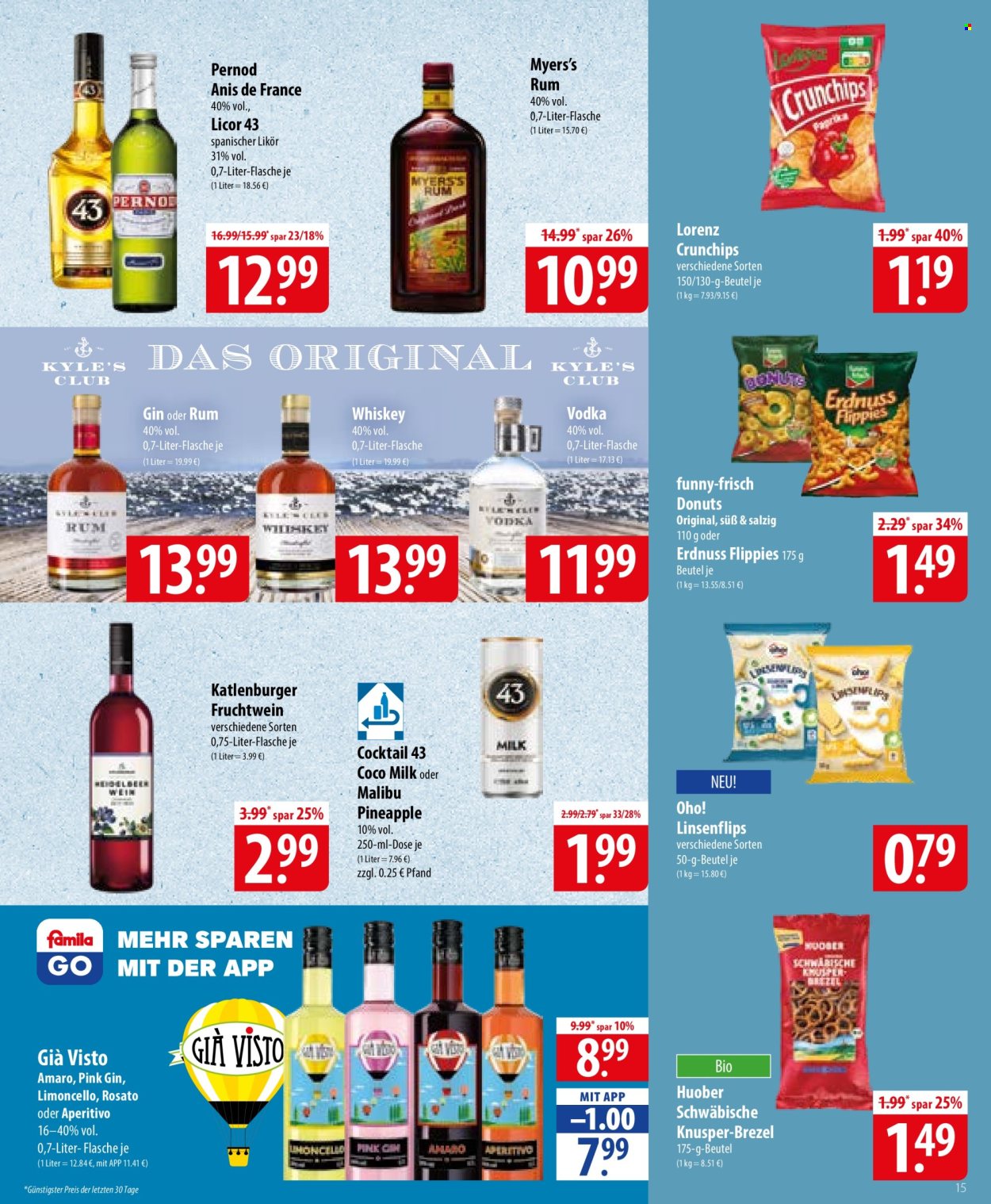 famila Prospekte  - 1.06.2026 - 6.06.2026. Seite 15
