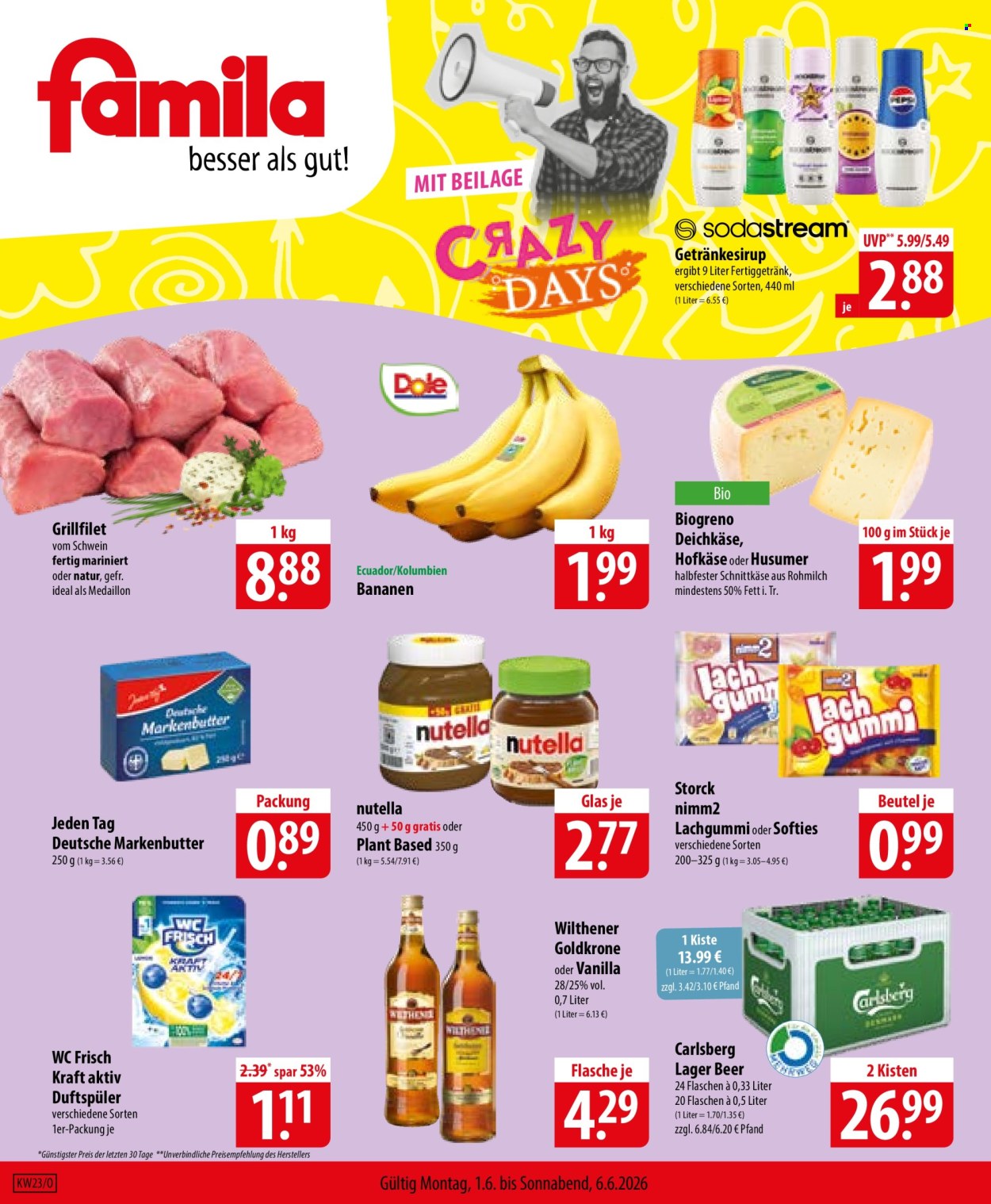 famila Prospekte  - 1.06.2026 - 6.06.2026. Seite 1