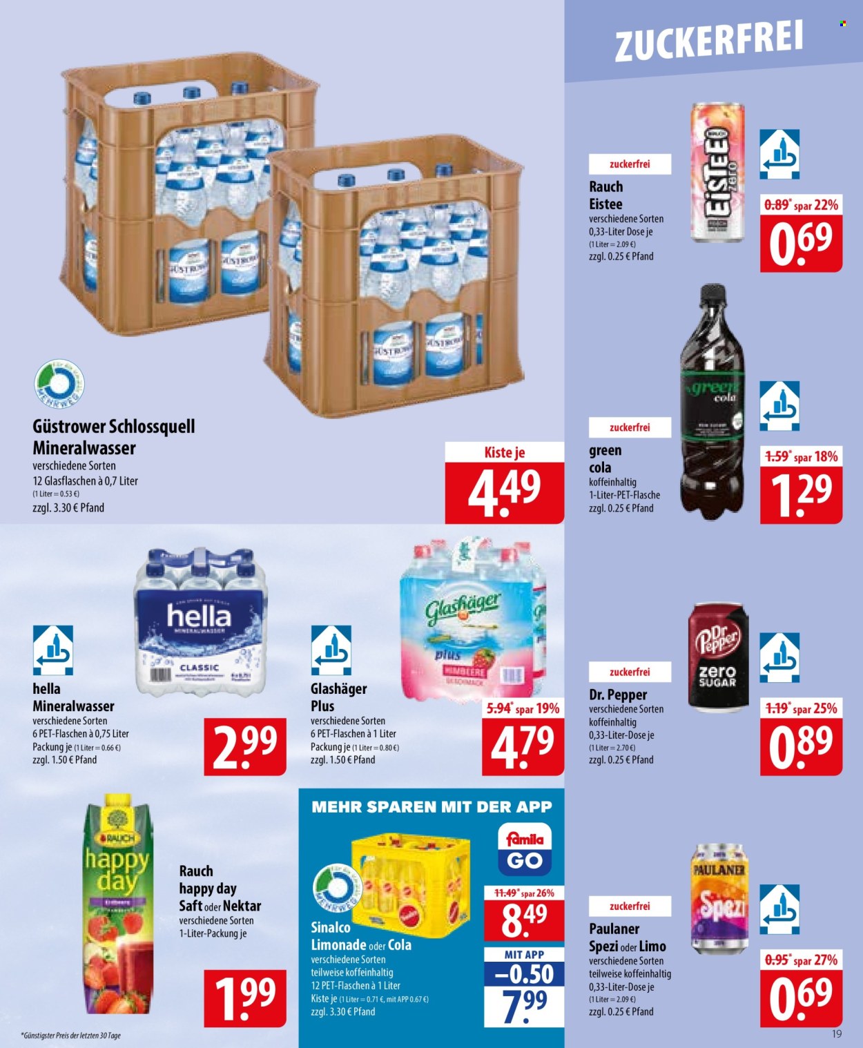 famila Prospekte  - 1.06.2026 - 6.06.2026. Seite 19