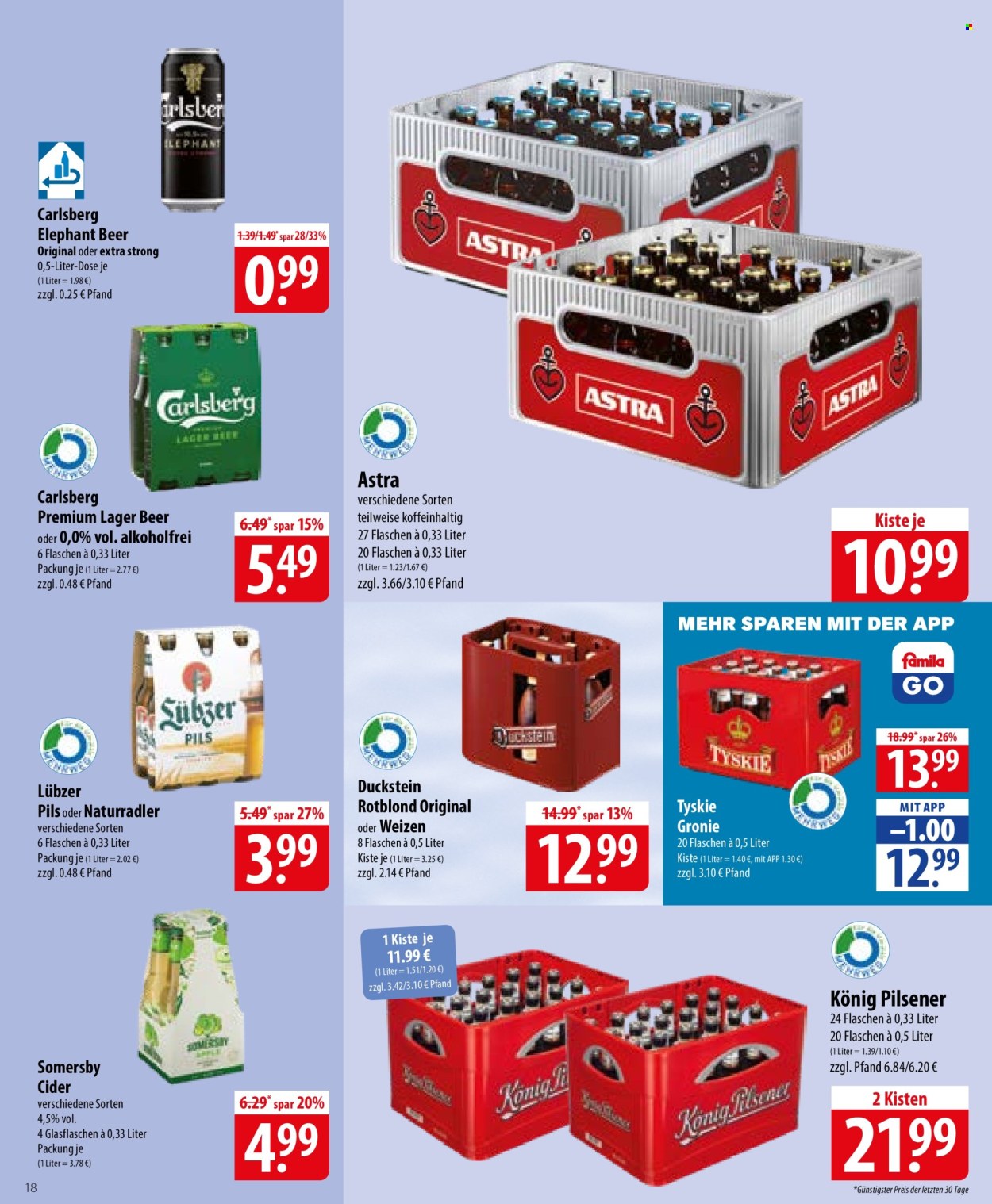 famila Prospekte  - 1.06.2026 - 6.06.2026. Seite 18